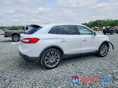 Trzecie zdjęcie samochodu z tyłu: 2018 LINCOLN MKX RESERVE VIN:2LMPJ6LR1JBL42548 - miniatura