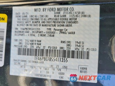 Zdjęcie 13 z 13 samochodu: 2025 FORD MUSTANG GT VIN:1FA6P8CF8S5411355 - miniatura