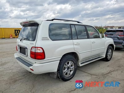 Trzecie zdjęcie samochodu z tyłu: 2003 LEXUS LX 470 BASE VIN:JTJHT00WX33530491 - miniatura