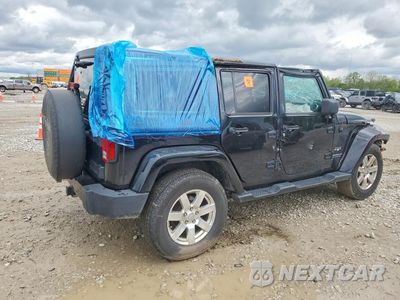 Trzecie zdjęcie samochodu z tyłu: 2017 JEEP WRANGLER UNLIMITED SAHARA VIN:1C4BJWEG5HL515519 - miniatura