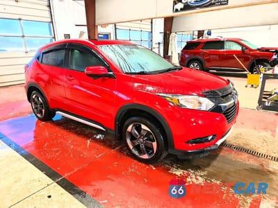 Czwarte zdjęcie samochodu z boku: 2018 HONDA HR-V EXL VIN:3CZRU6H76JM705751 - miniatura