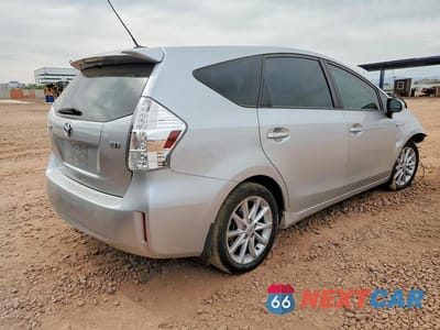 Trzecie zdjęcie samochodu z tyłu: 2013 TOYOTA PRIUS V FIVE VIN:JTDZN3EU5D3266527 - miniatura