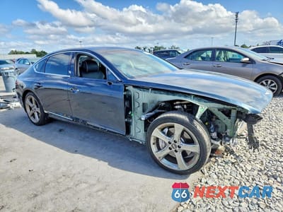 Czwarte zdjęcie samochodu z boku: 2021 GENESIS G80 3.5T VIN:KMTGC4SD4MU085003 - miniatura