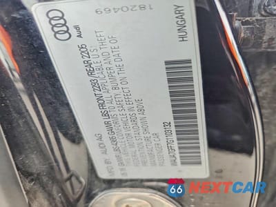 Zdjęcie 12 z 12 samochodu: 2016 AUDI A3 PREMIUM VIN:WAUA7GFF7G1103132 - miniatura