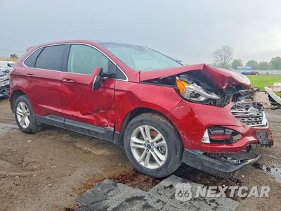 Czwarte zdjęcie samochodu z boku: 2019 FORD EDGE VIN:2FMPK4J99KBC45471 - miniatura