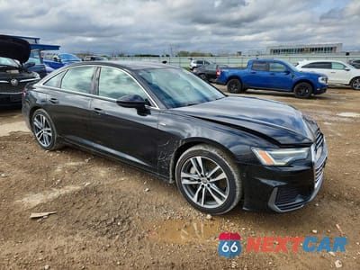 Czwarte zdjęcie samochodu z boku: 2019 AUDI A6 PREMIUM PLUS VIN:WAUL2AF2XKN084109 - miniatura