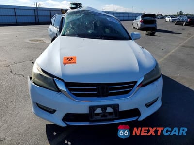 Piąte zdjęcie samochodu w środku: 2013 HONDA ACCORD EXL VIN:1HGCR2F8XDA071672 - miniatura