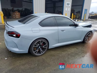 Trzecie zdjęcie samochodu z tyłu: 2023 BMW M240I VIN:3MW43CM03P8D45881 - miniatura