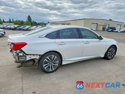 Trzecie zdjęcie samochodu z tyłu: 2020 HONDA ACCORD TOURING HYBRID VIN:1HGCV3F96LA006908 - miniatura