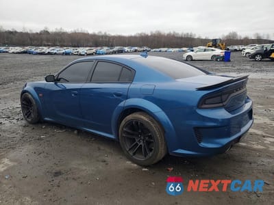Drugie zdjęcie samochodu z przodu: 2021 DODGE CHARGER SCAT PACK VIN:2C3CDXGJ3MH597837 - miniatura