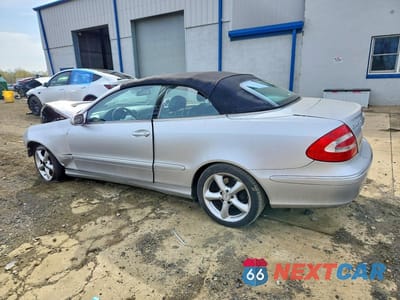 Drugie zdjęcie samochodu z przodu: 2005 MERCEDES-BENZ CLK 320 VIN:WDBTK65G25T050869 - miniatura