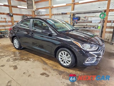 Czwarte zdjęcie samochodu z boku: 2022 HYUNDAI ACCENT SEL VIN:3KPC24A67NE189892 - miniatura