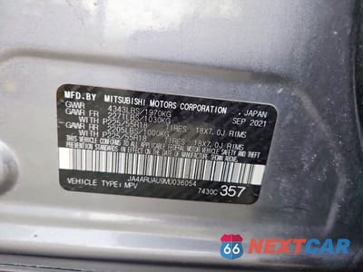 Zdjęcie 14 z 14 samochodu: 2021 MITSUBISHI OUTLANDER SPORT ES VIN:JA4ARUAU9MU036054 - miniatura