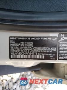 Zdjęcie 13 z 13 samochodu: 2015 BMW X1 XDRIVE35I VIN:WBAVM5C54FVV94177 - miniatura
