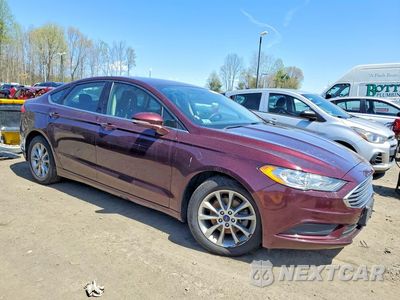 Czwarte zdjęcie samochodu z boku: 2017 FORD FUSION VIN:3FA6P0HD4HR183532 - miniatura