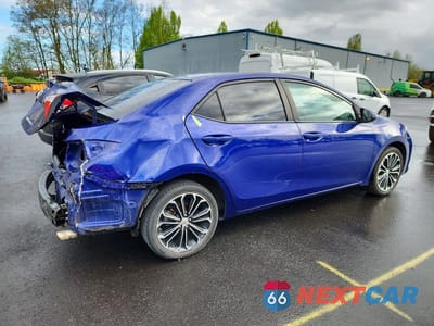 Trzecie zdjęcie samochodu z tyłu: 2014 TOYOTA COROLLA S PLUS VIN:2T1BURHE8EC031592 - miniatura