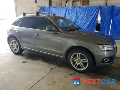 Czwarte zdjęcie samochodu z boku: 2016 AUDI Q5 PREMIUM PLUS VIN:WA1L2AFP0GA027537 - miniatura