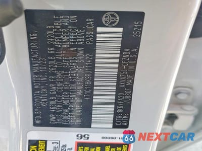 Zdjęcie 13 z 13 samochodu: 2024 TOYOTA CAMRY LE VIN:4T1C11BK9RU111422 - miniatura