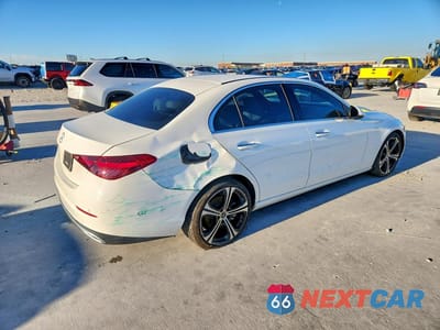 Trzecie zdjęcie samochodu z tyłu: 2024 MERCEDES-BENZ C 300 VIN:W1KAF4GB1RR175034 - miniatura
