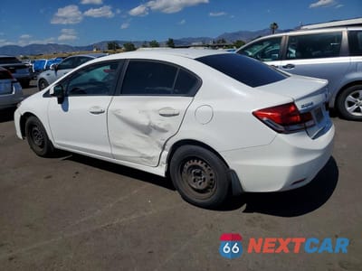 Drugie zdjęcie samochodu z przodu: 2013 HONDA CIVIC VIN:19XFB2F57DE295257 - miniatura