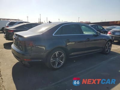 Trzecie zdjęcie samochodu z tyłu: 2018 AUDI A4 PREMIUM PLUS VIN:WAUENAF40JA013766 - miniatura