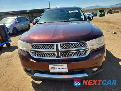 Piąte zdjęcie samochodu w środku: 2012 DODGE DURANGO CITADEL VIN:1C4SDJETXCC159312 - miniatura