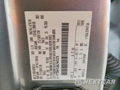 Zdjęcie 12 z 12 samochodu: 2020 FORD F150 SUPERCREW VIN:1FTEW1C49LFA51278 - miniatura