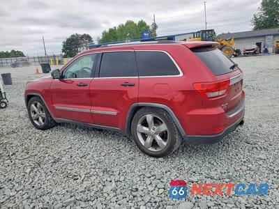 Drugie zdjęcie samochodu z przodu: 2011 JEEP GRAND CHEROKEE OVERLAND VIN:1J4RR6GG2BC608598 - miniatura