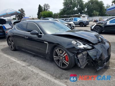 Czwarte zdjęcie samochodu z boku: 2012 PORSCHE PANAMERA TURBO VIN:WP0AC2A7XCL090179 - miniatura