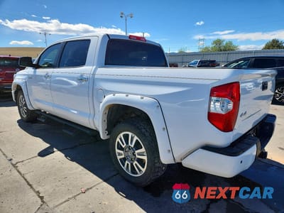 Drugie zdjęcie samochodu z przodu: 2019 TOYOTA TUNDRA PLATINUM VIN:5TFAY5F17KX811797 - miniatura