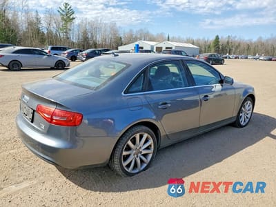 Trzecie zdjęcie samochodu z tyłu: 2014 AUDI A4 2.0T VIN:WAUBFCFL1EN035261 - miniatura