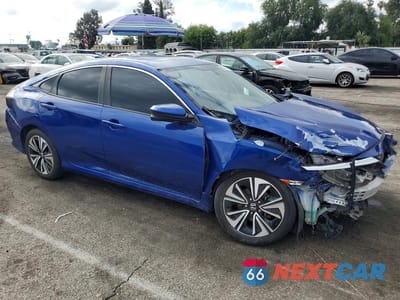 Czwarte zdjęcie samochodu z boku: 2016 HONDA CIVIC EX VIN:2HGFC1F35GH656338 - miniatura