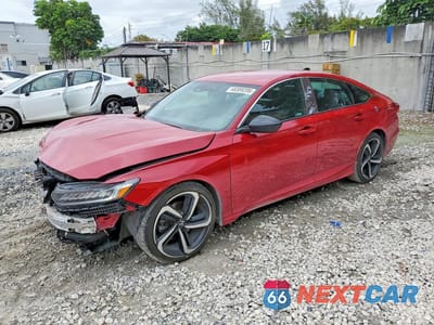 2022 HONDA ACCORD SPORT 1HGCV1F31NA058725 - główne zdjęcie licytacji z USA - miniatura