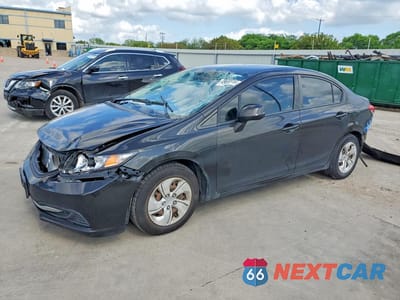 2013 HONDA CIVIC LX 2HGFB2F55DH526386 - główne zdjęcie licytacji z USA - miniatura