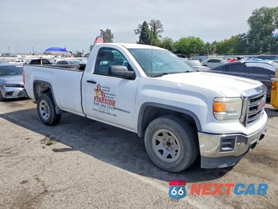 Czwarte zdjęcie samochodu z boku: 2015 GMC SIERRA C1500 VIN:1GTN1TECXFZ901467 - miniatura