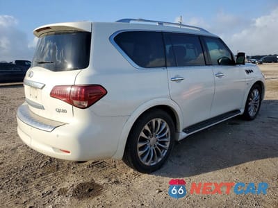 Trzecie zdjęcie samochodu z tyłu: 2015 INFINITI QX80 BASE VIN:JN8AZ2NE0F9085196 - miniatura