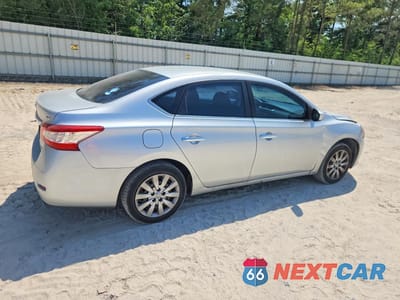 Trzecie zdjęcie samochodu z tyłu: 2014 NISSAN SENTRA SV VIN:3N1AB7AP8EY235863 - miniatura