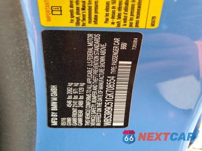 Zdjęcie 13 z 13 samochodu: 2016 BMW M4 VIN:WBS3R9C51GK708554 - miniatura