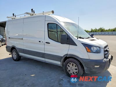 Czwarte zdjęcie samochodu z boku: 2020 FORD TRANSIT 250 DELIVERY VAN VIN:1FTBR1C8XLKB31659 - miniatura