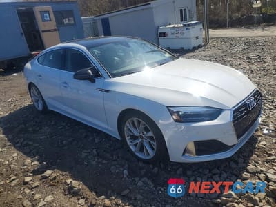 Czwarte zdjęcie samochodu z boku: 2021 AUDI A5 VIN:WAUABCF57MA038664 - miniatura