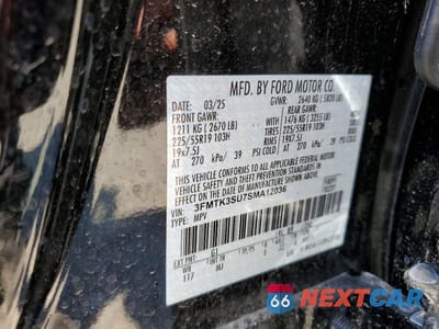 Zdjęcie 13 z 13 samochodu: 2025 FORD MUSTANG MACH-E PREMIUM VIN:3FMTK3SU7SMA12036 - miniatura