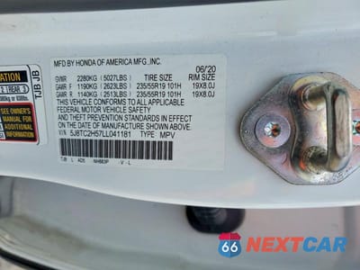 Zdjęcie 14 z 14 samochodu: 2020 ACURA RDX TECHNOLOGY VIN:5J8TC2H57LL041181 - miniatura