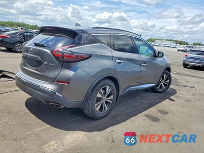 Trzecie zdjęcie samochodu z tyłu: 2021 NISSAN MURANO SV VIN:5N1AZ2BS3MC144579 - miniatura
