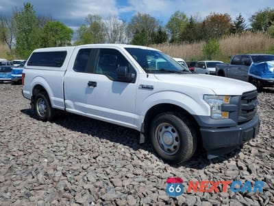 Czwarte zdjęcie samochodu z boku: 2017 FORD F150 SUPER CAB VIN:1FTEX1C89HKD21477 - miniatura