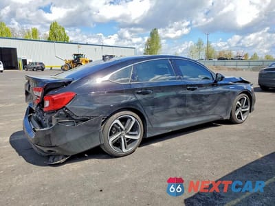 Trzecie zdjęcie samochodu z tyłu: 2022 HONDA ACCORD HYBRID SPORT VIN:1HGCV3F28NA044193 - miniatura