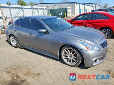 Czwarte zdjęcie samochodu z boku: 2009 INFINITI G37 SEDAN X VIN:JNKCV61F49M361675 - miniatura