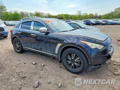 Czwarte zdjęcie samochodu z boku: 2011 INFINITI FX35 BASE VIN:JN8AS1MW3BM734408 - miniatura
