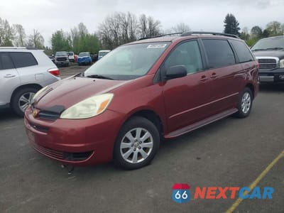 2004 TOYOTA SIENNA LE 7 PASSENGER 5TDZA23C64S103478 - główne zdjęcie licytacji z USA - miniatura