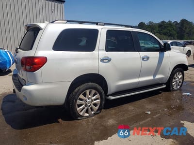 Trzecie zdjęcie samochodu z tyłu: 2012 TOYOTA SEQUOIA PLATINUM VIN:5TDDW5G14CS059792 - miniatura