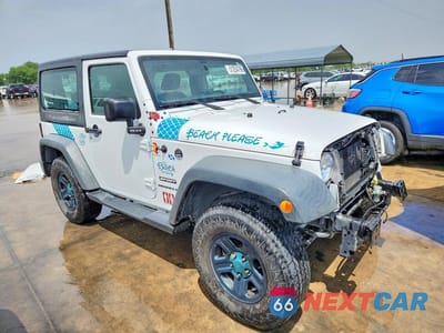 Czwarte zdjęcie samochodu z boku: 2017 JEEP WRANGLER SPORT VIN:1C4AJWAG6HL531102 - miniatura